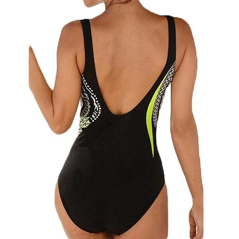 Sunset Bay One Piece Swimsuit Push-Up Sexy Bathing