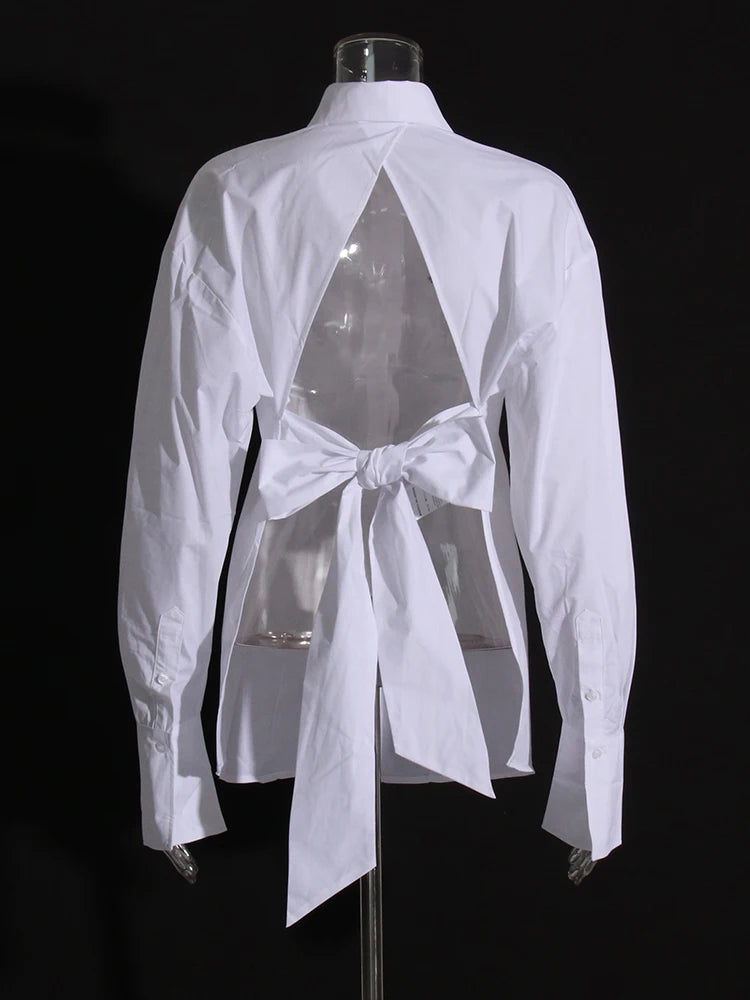 Elise Backless Shirt