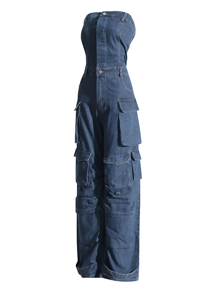 Enzo Denim Jumpsuit