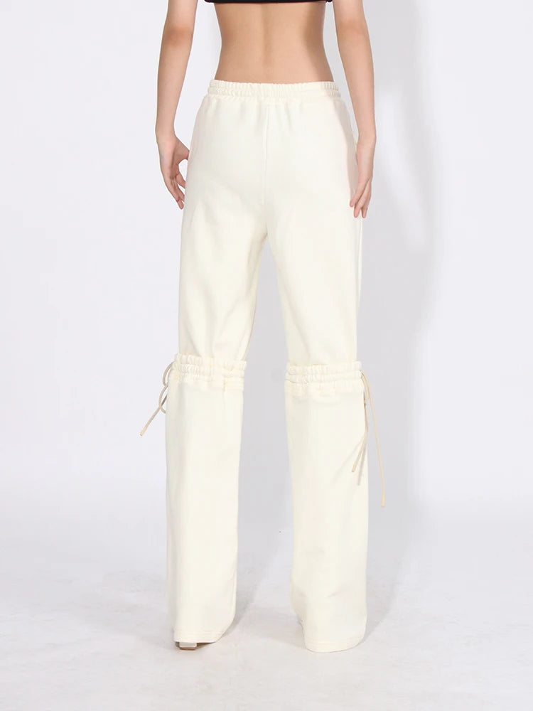 Casual Tiered Drawstring Pants