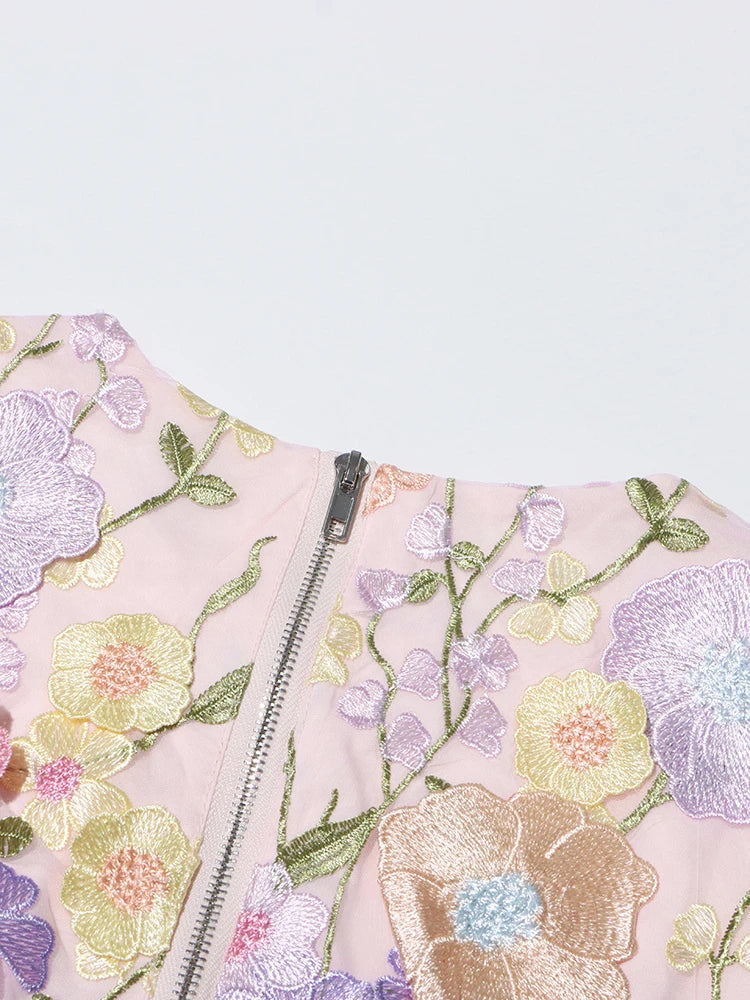 Spring Time in Bloom Two Piece Skirt Set