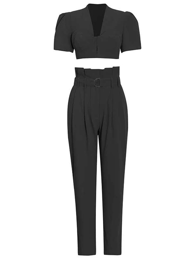 Status Quo Casual Sleeve Pants Sets 2022