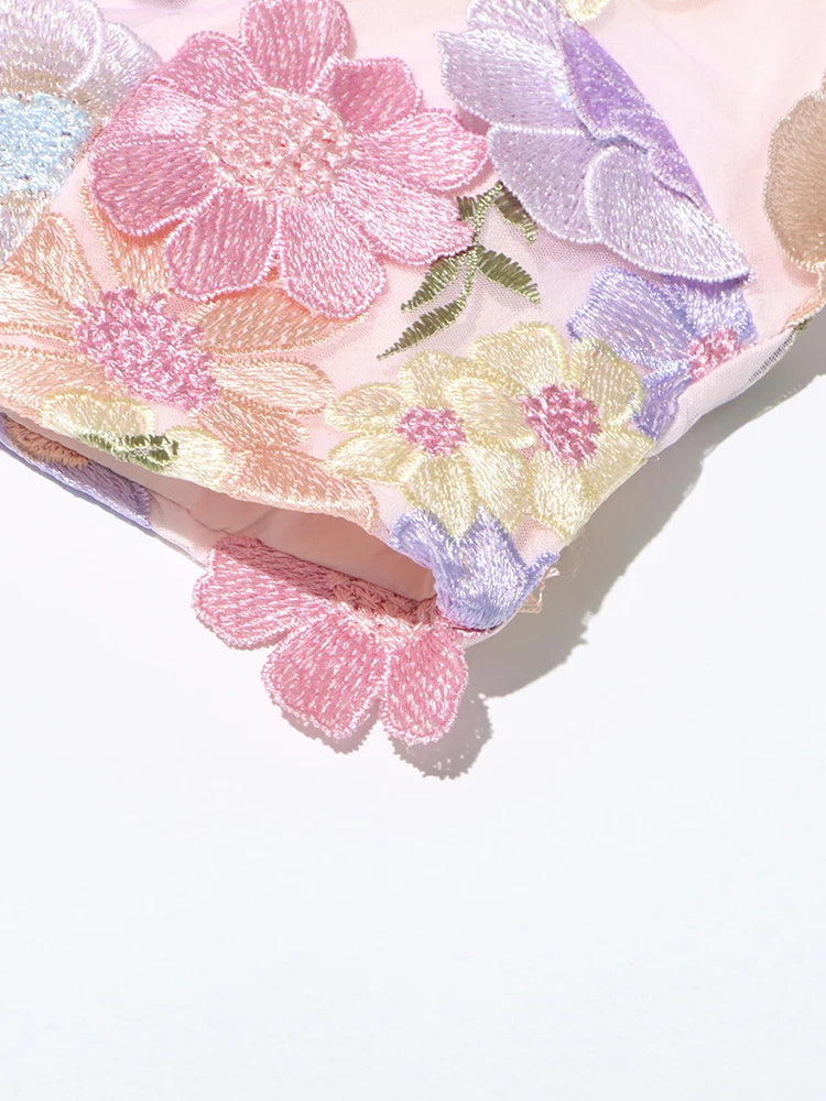 Spring Time in Bloom Two Piece Skirt Set