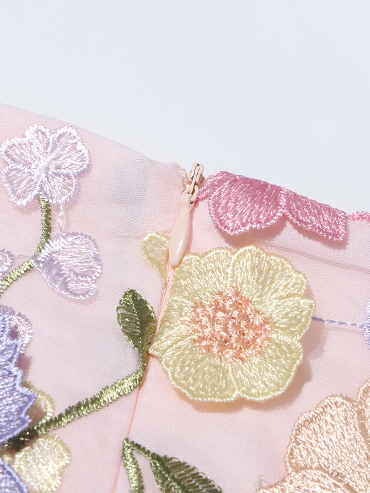 Spring Time in Bloom Two Piece Skirt Set