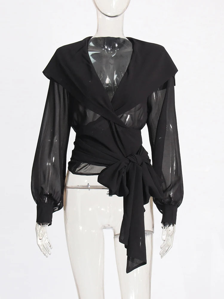 Maurelle Sheer Blouse