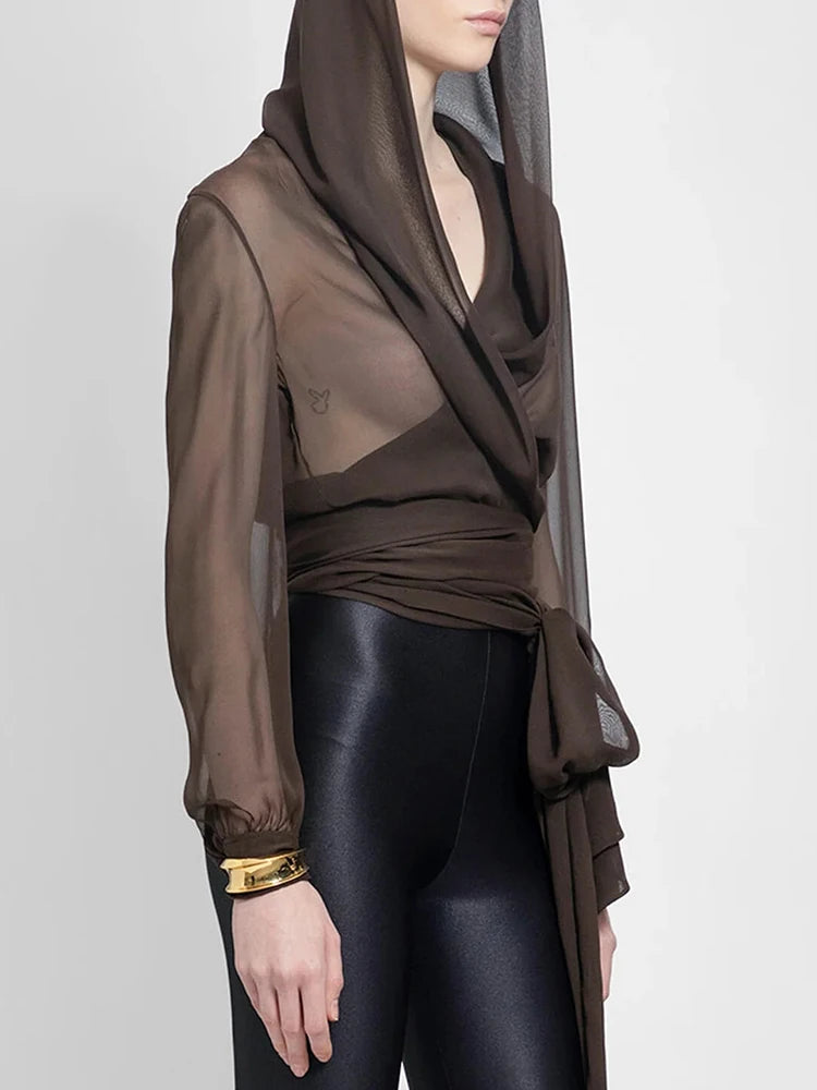 Maurelle Sheer Blouse