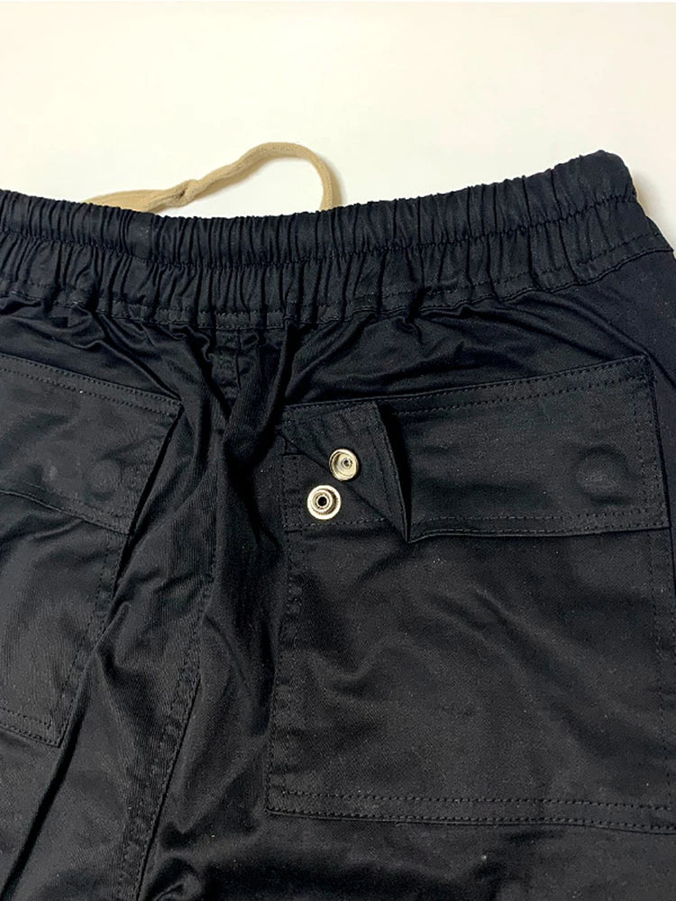 Patchwork Drawstring Pants
