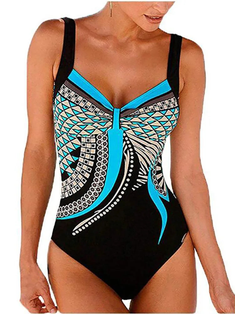 Sunset Bay One Piece Swimsuit Push-Up Sexy Bathing
