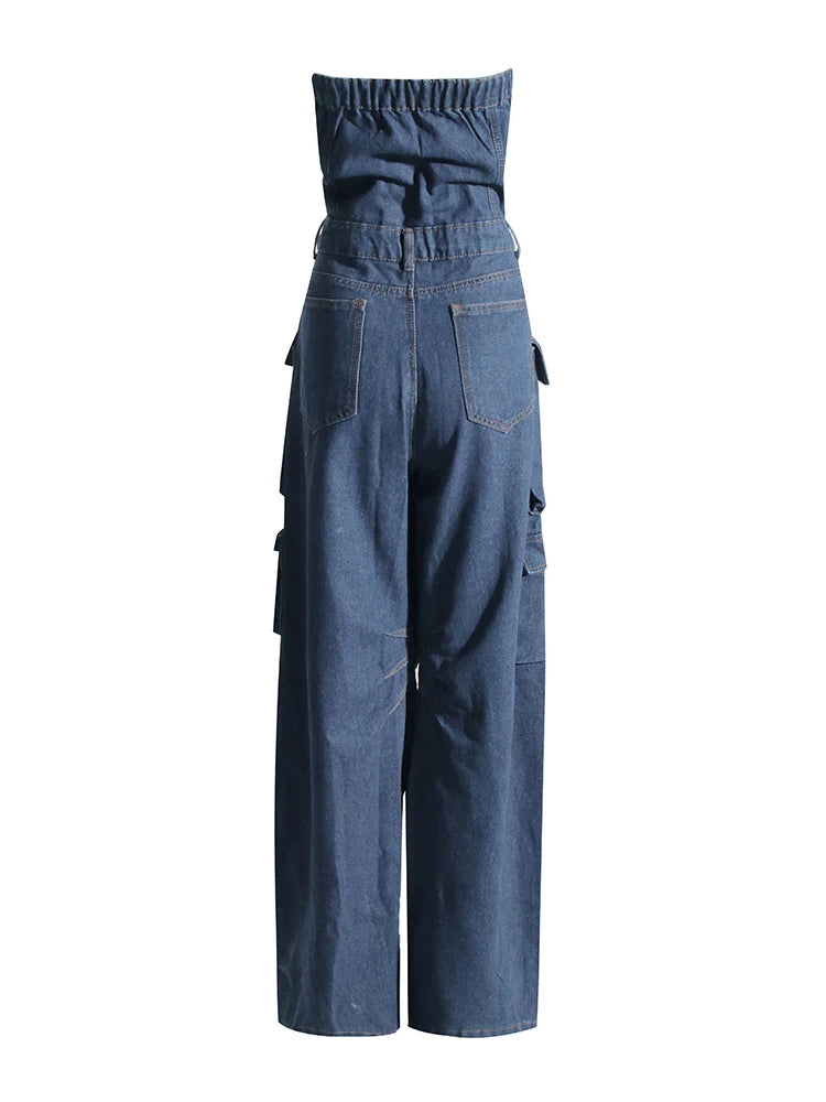 Enzo Denim Jumpsuit