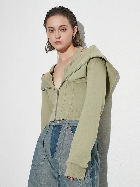 Casual Hooded Sweatshirt Hooded